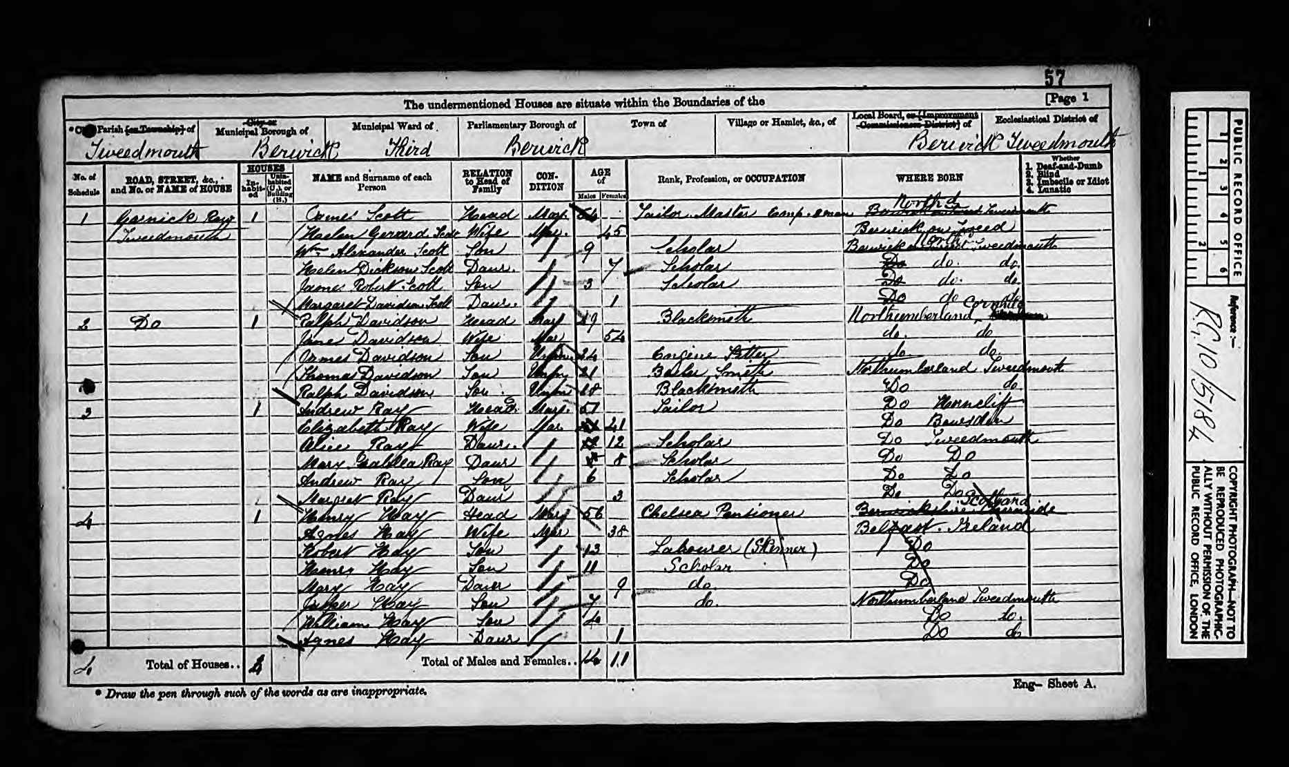 1871 England Census